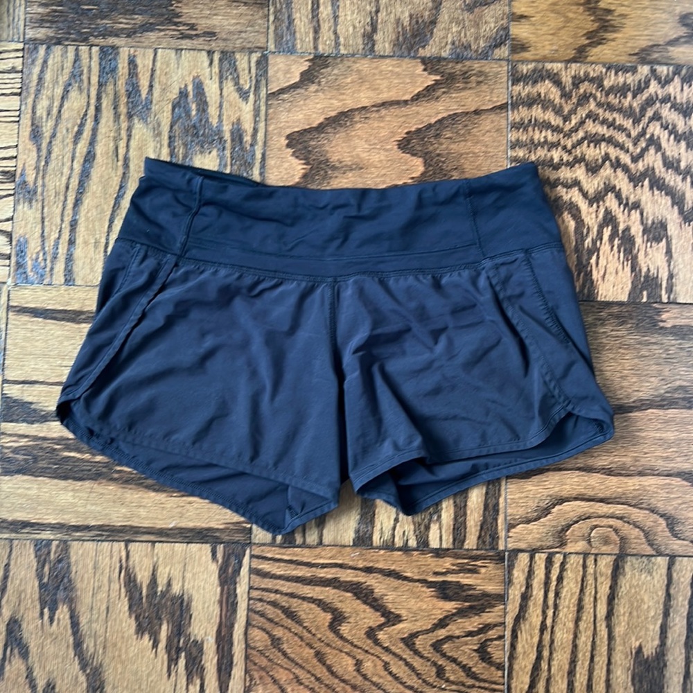 Black lululemon shorts